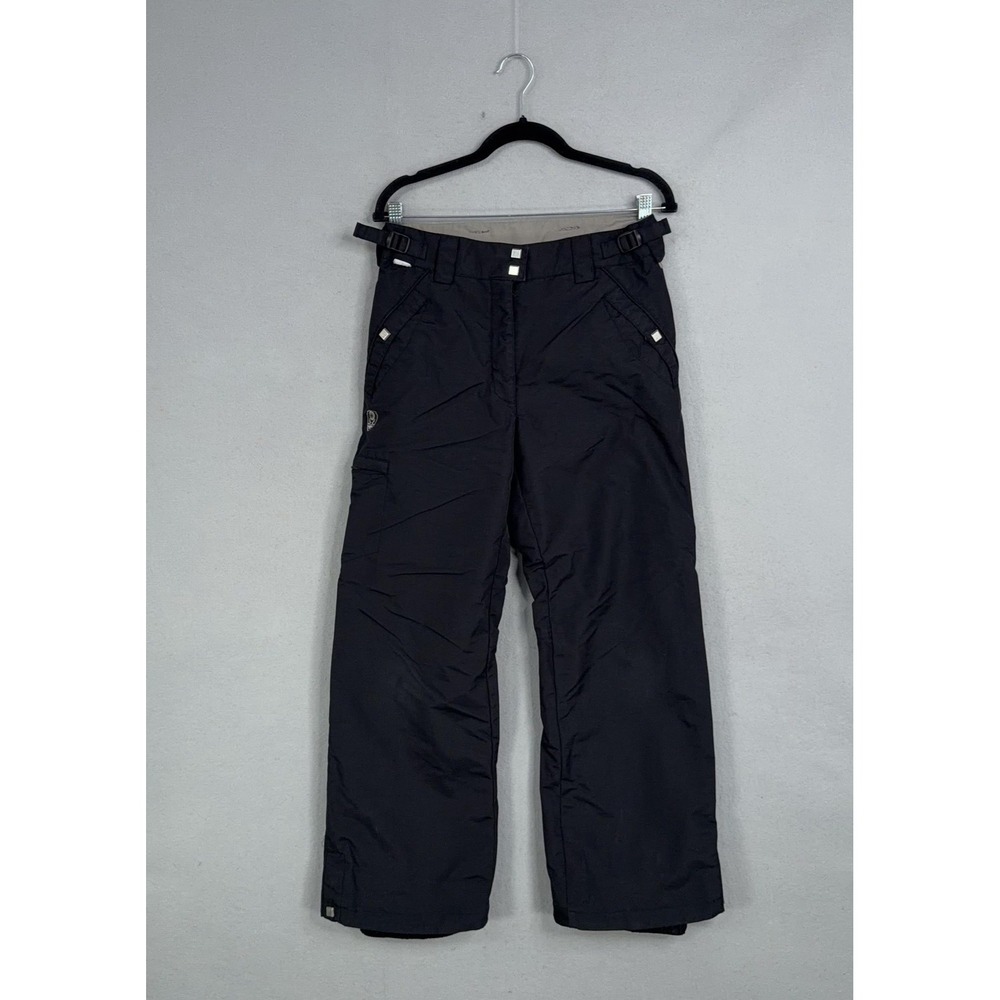 Columbia Snow Pants Womens Small Black Base TRX Insulated Adjustable Convert Ski